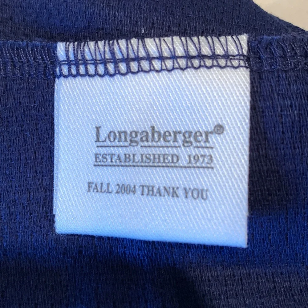 Longaberger Fabric Liner for 2004 Fall Thank You Basket. NEW
